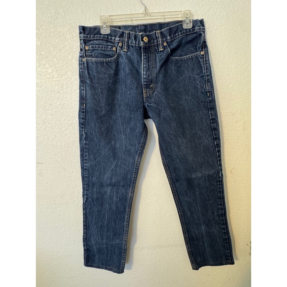 Levi's 511 Slim Fit Dark Wash Denim Jeans Mens 34x30 Classic‎ Style Pants